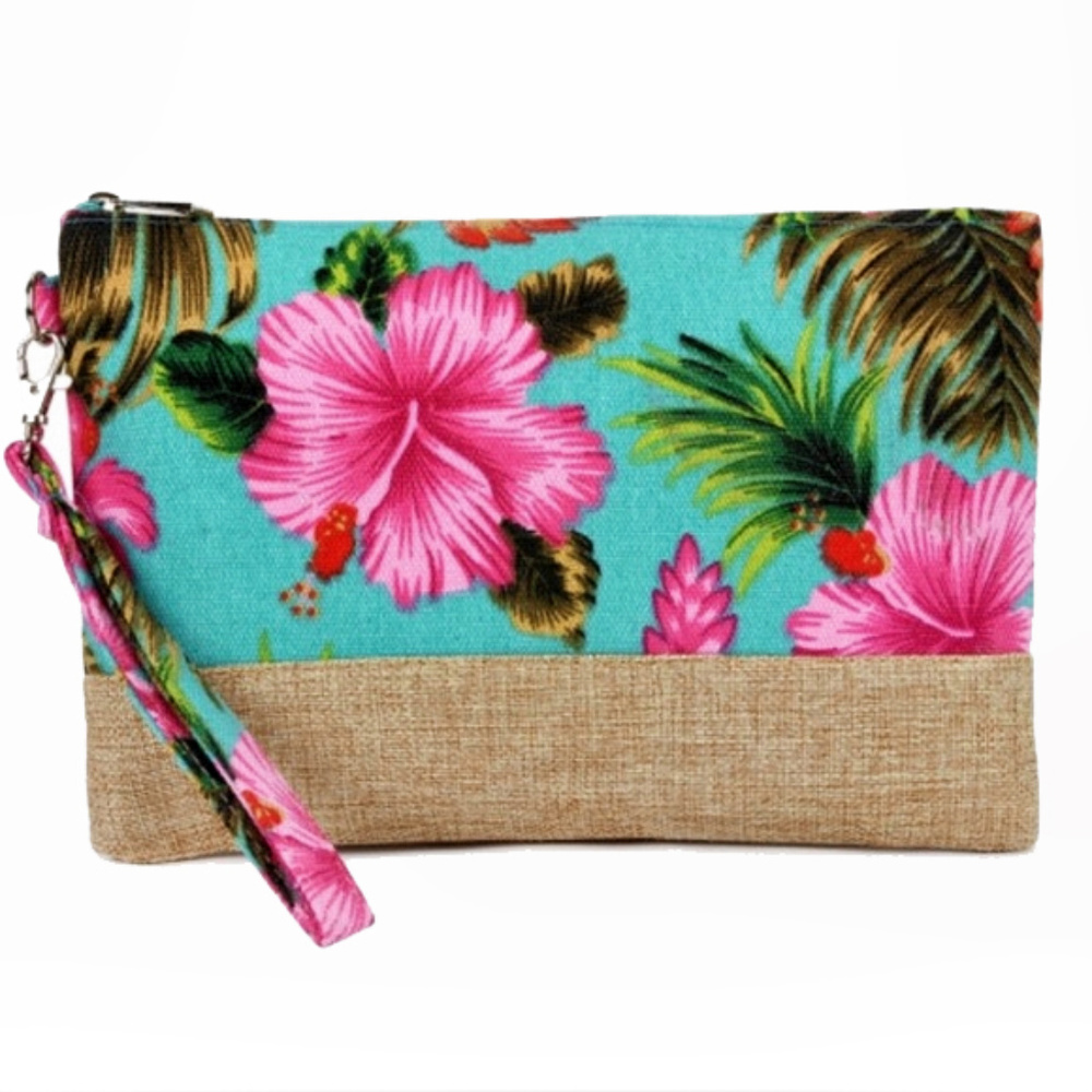 Floral Cosmetic Bag